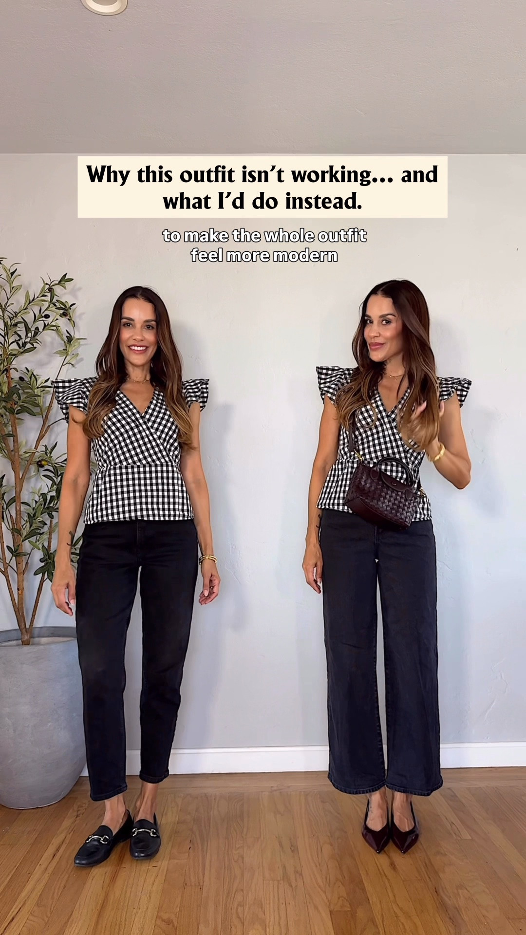 The easiest way to make your basics look expensive?Better proportions + chic accessories ✨Everything linked for you.

how to look more polished / outfit styling tips / casual chic outfit ideas / elevated everyday outfits / black jeans outfit ideas / wide leg jeans outfit ideas / classy casual style / timeless fashion women / effortless chic outfits / women over 40 style / french inspired outfits

#LTKOver40 #LTKootd #LTKgrwm