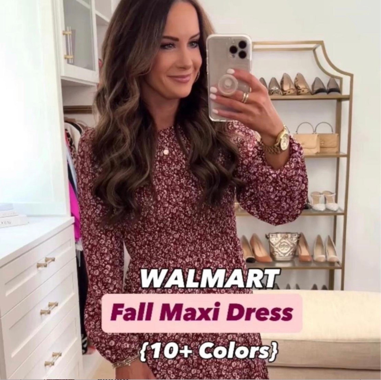 Scroll to shop! Perfect maxi dress in so many colors! Wearing size S. If between sizes go up for the best fit. So chic!