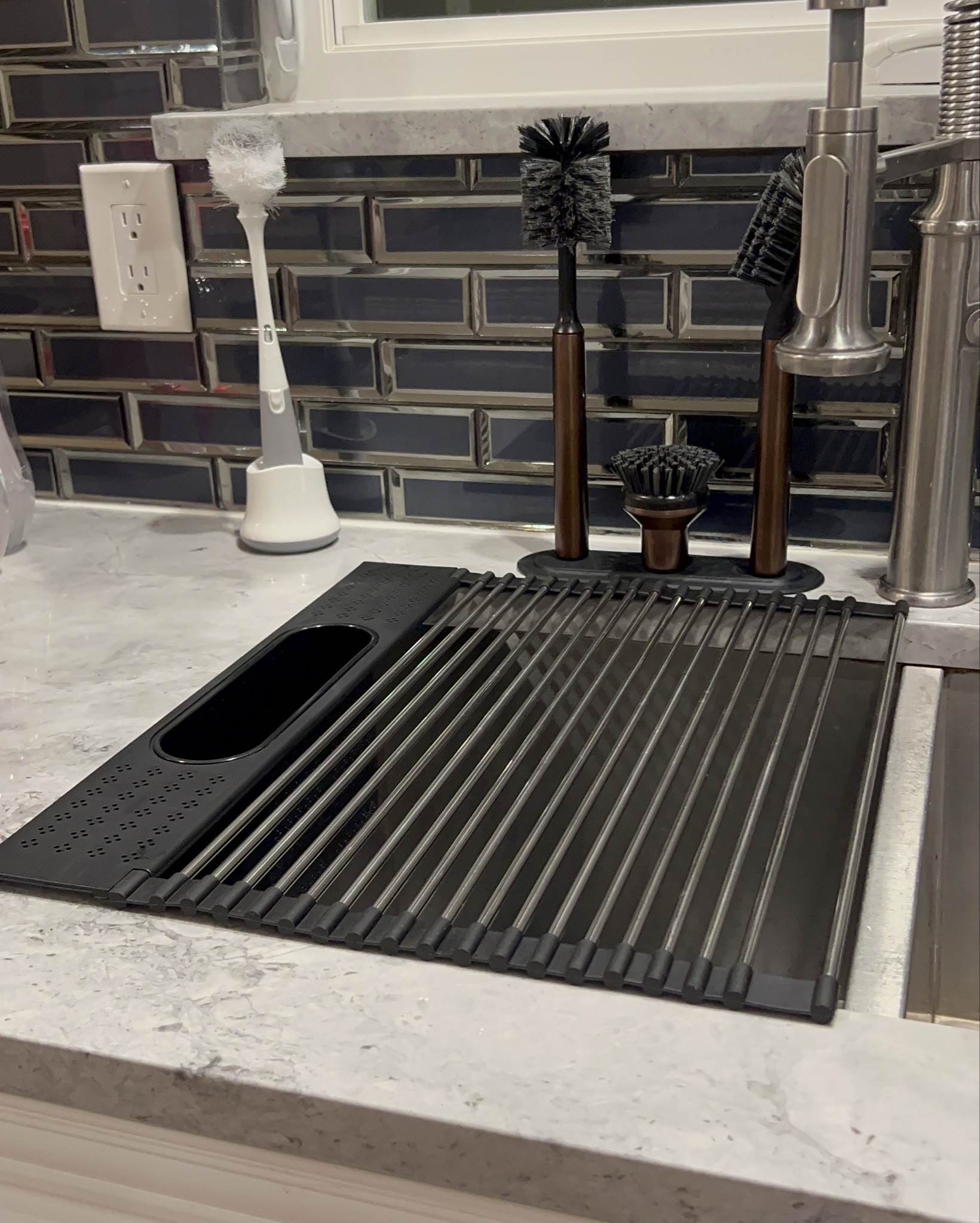 Another amazing home product find! This roll-up, stainless steel drying rack is a MUST-HAVE! 🧼🍽️

#LTKfamily #LTKhome #LTKsalealert