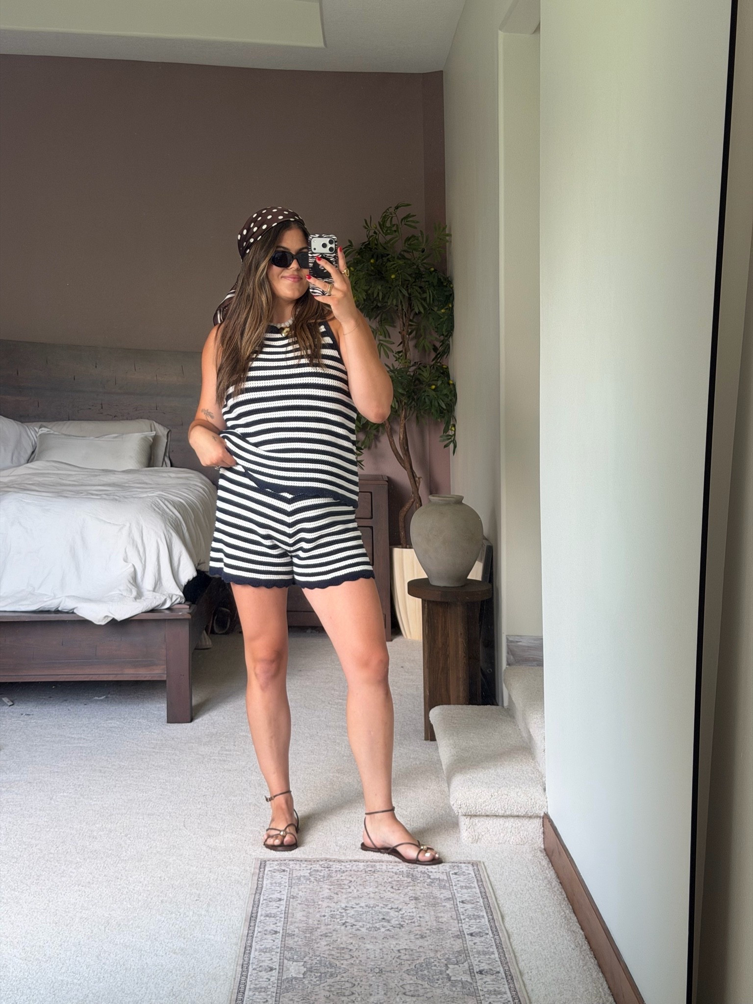 Amazon two-piece set for summer but would be perfect for vacation, resort or beach!

Midsize, size 12, size 14, mom style, curvy outfit, thick tummy approved, Amazon 2026