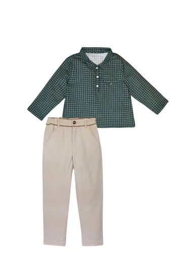 Phillip Popover + Benjie Pant Set | Baybala