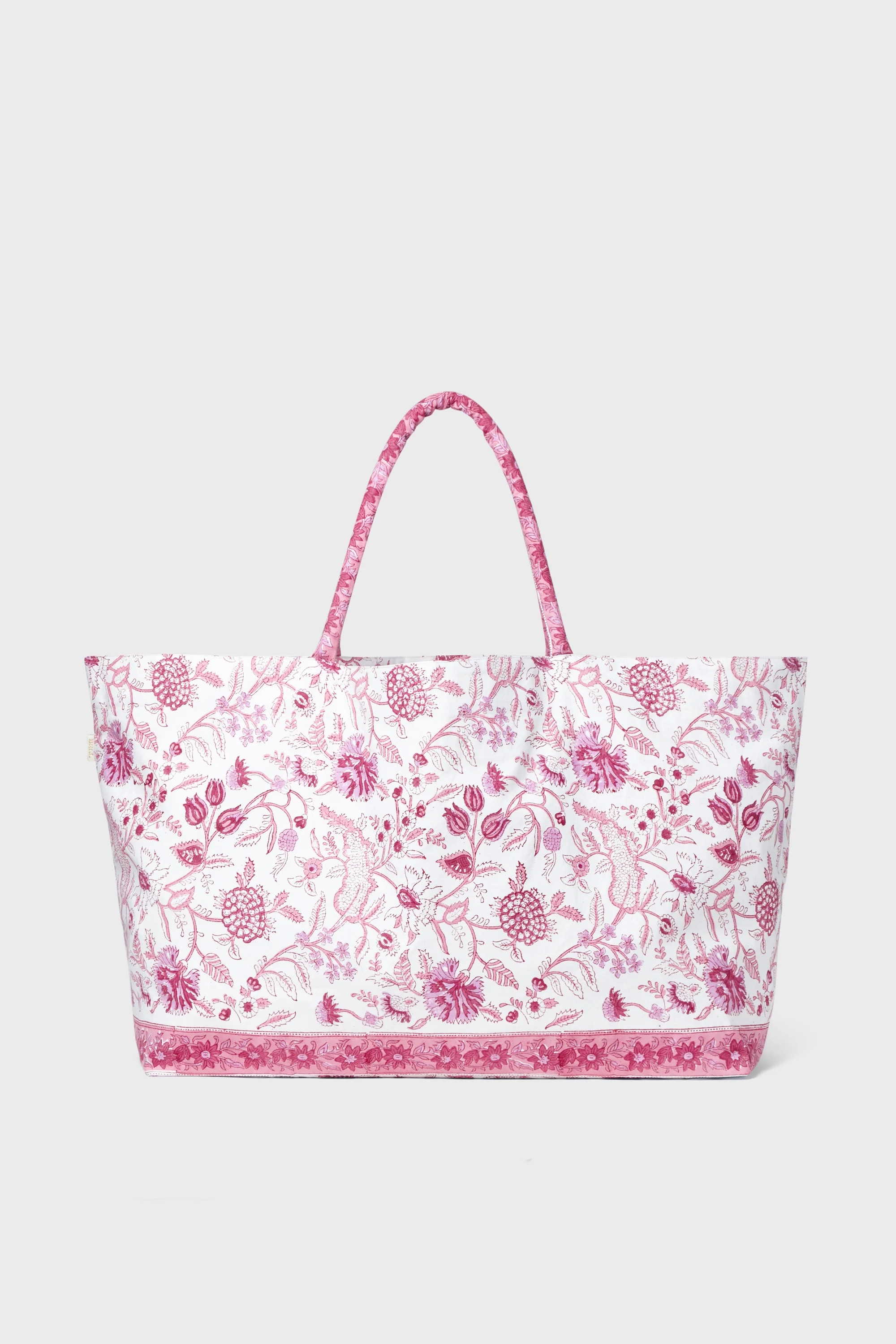 Pink Floral Carry All Bag | Tuckernuck (US)