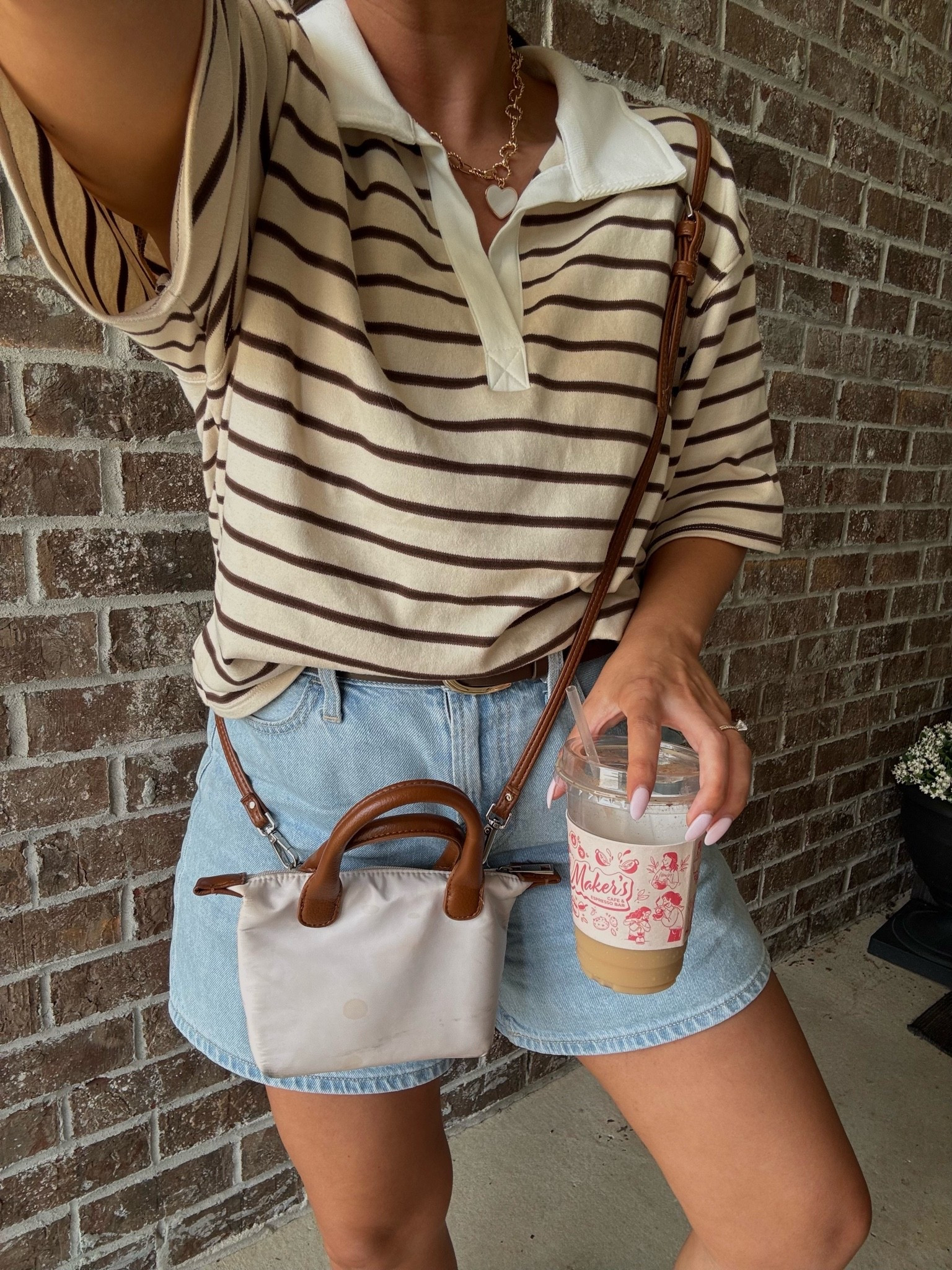 Casual outfit for shopping and lunch! Wearing M in shirt!

#LTKdayinmylife #LTKmomlife #LTKootd