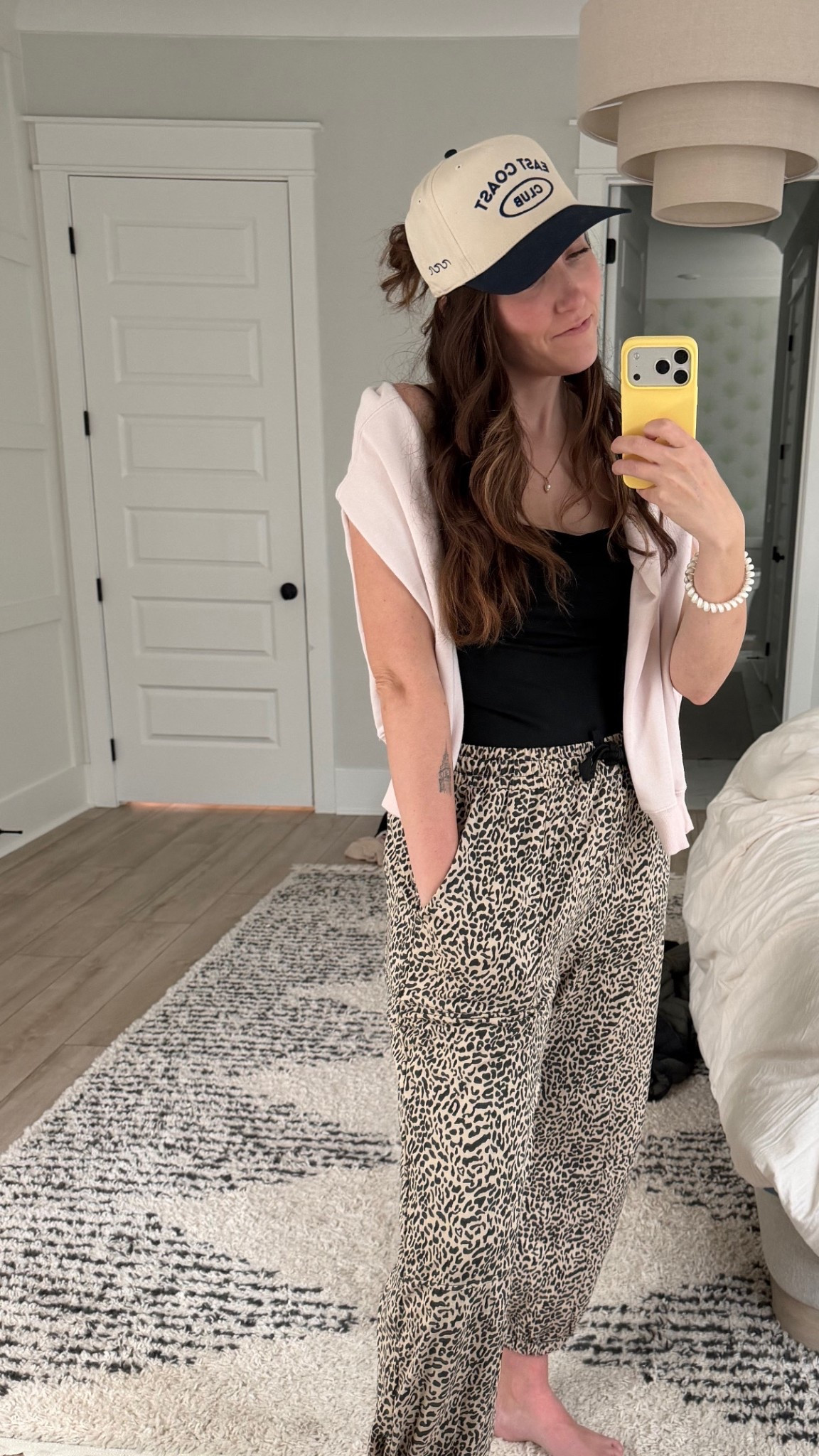 Chill vibes, mom lounge clothes, cool girl fit, comfy fit, ootd, animal print, sweatpants, amazon fashion finds 

#LTKootd #LTKMidsize #LTKmomlife