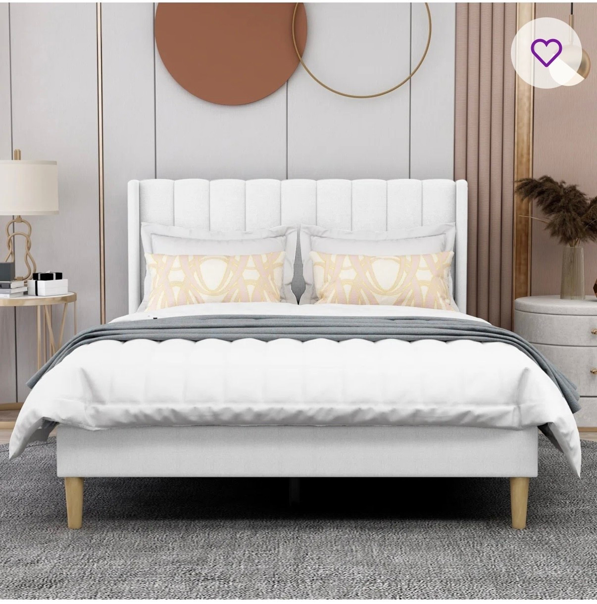 This beautiful linen bed is perfect for my toddler's room! It's a dupe for the Finn bed at Crate and Barrel.

Big boy bed, toddler bed, big girl bedd

#LTKHome