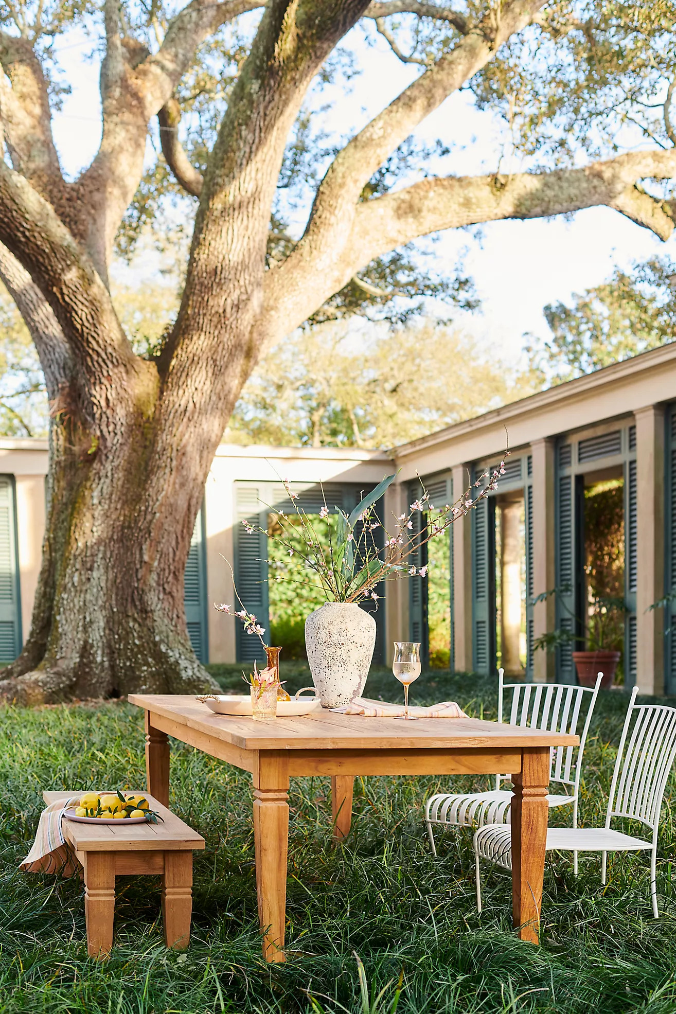 Palladio Reclaimed Teak Dining Table | Anthropologie (US)