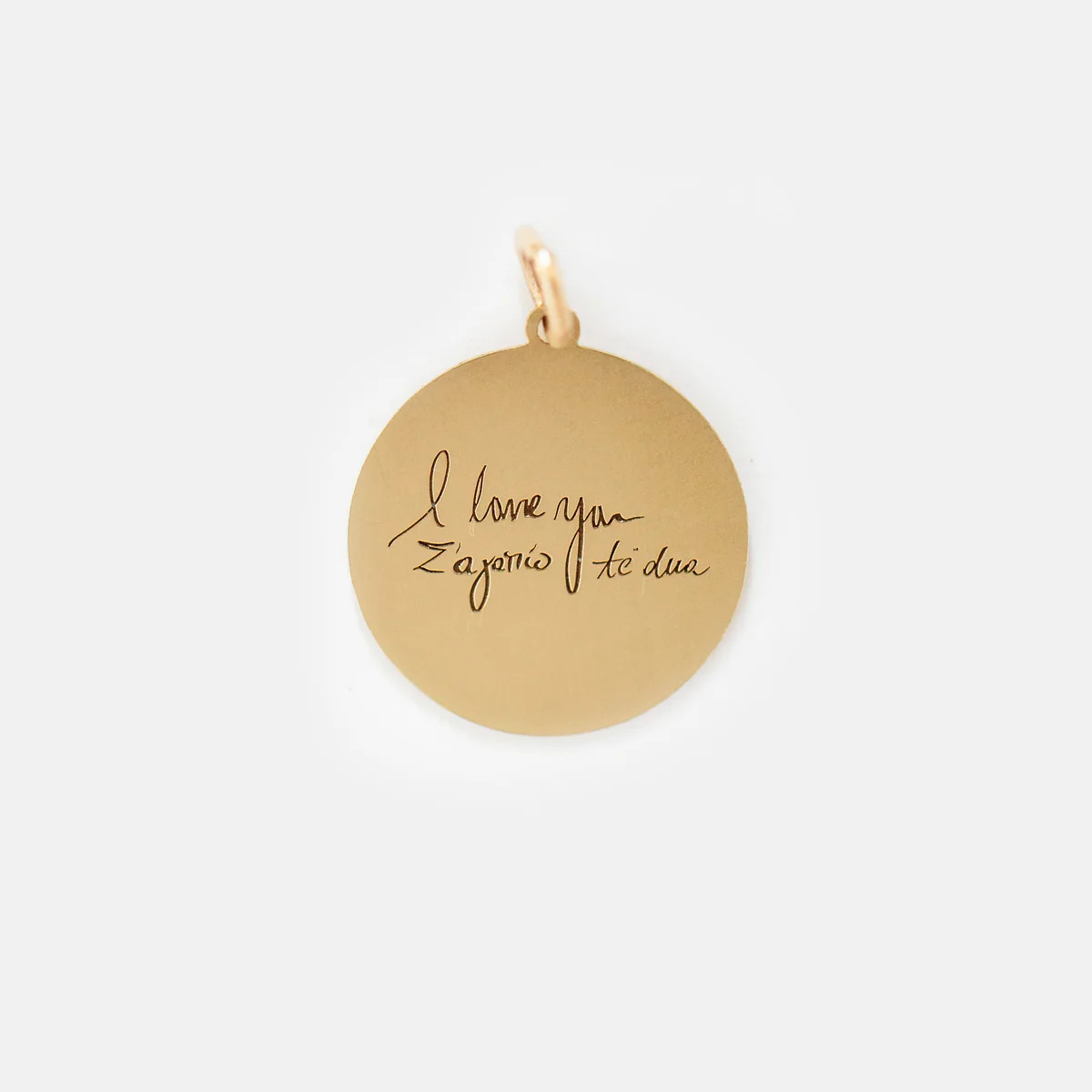 Personalized Medallion - Large | Vana Chupp Studio