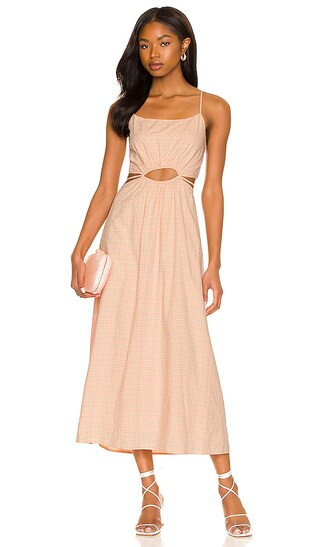 Harmony Dress in Peach & Pink Multi | Revolve Clothing (Global)