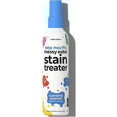 Miss Mouth s Messy Eater Stain Treater Spray - 4oz Stain Remover - Newborn & Baby Essentials - No Dry Cleaning Food Grease Coffee Off Laundry Underwear Fabric | Walmart (US)