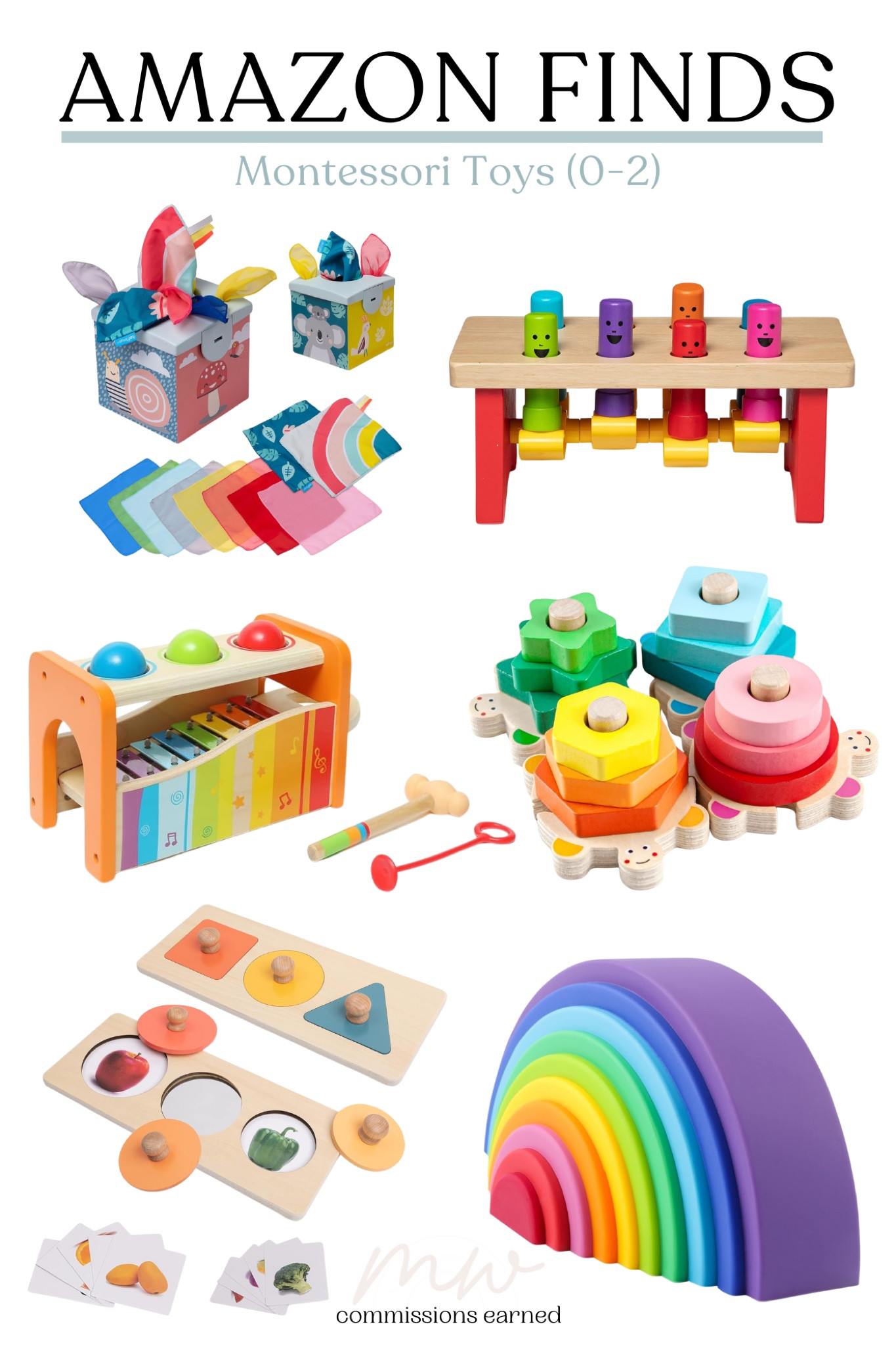 Montessori Toys for newborn to 2 years old on Amazon! 

#LTKKids #LTKBaby #LTKFindsUnder50