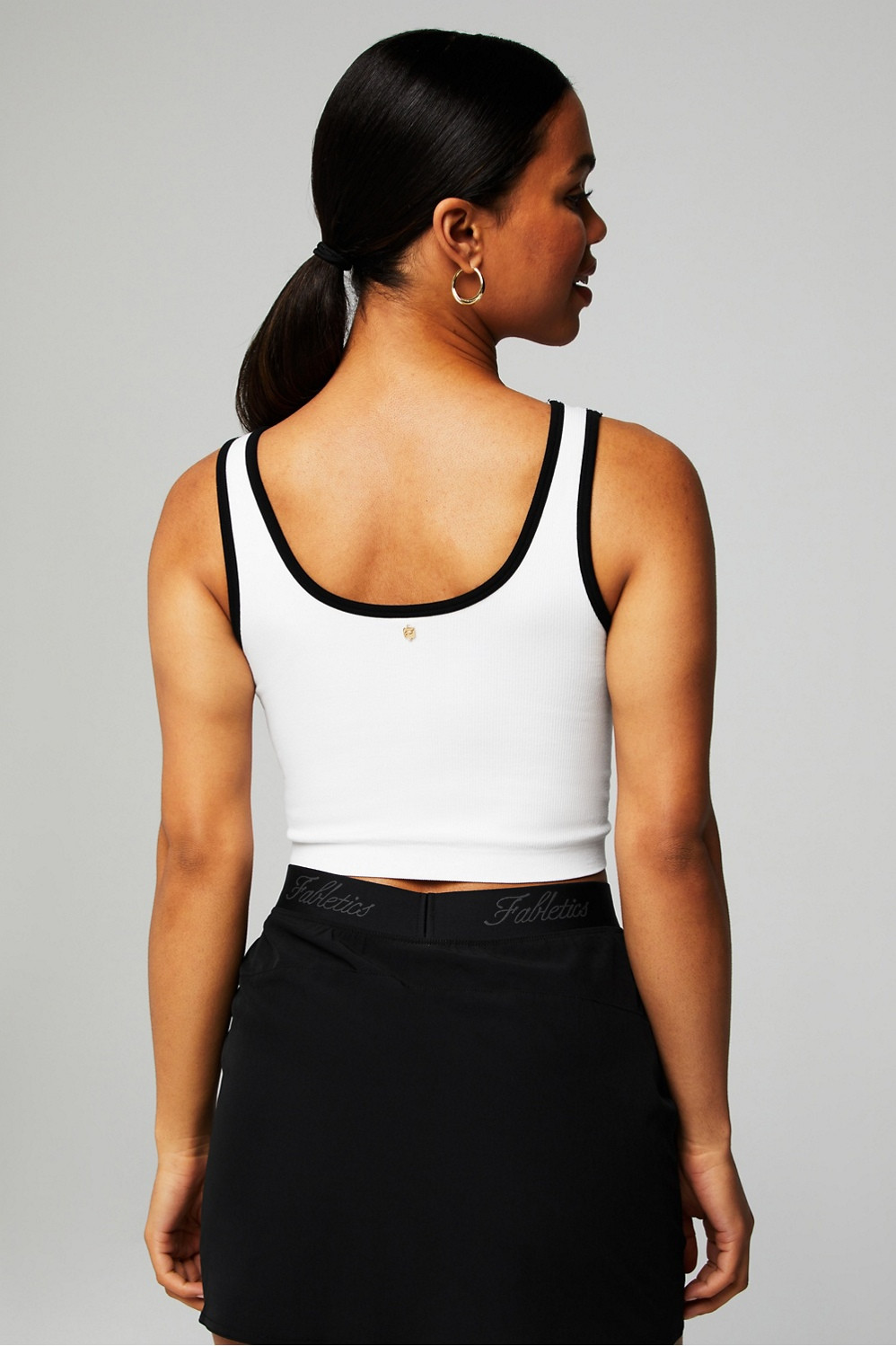 Cloud Seamless V-Neck Crop Tank | Fabletics - North America