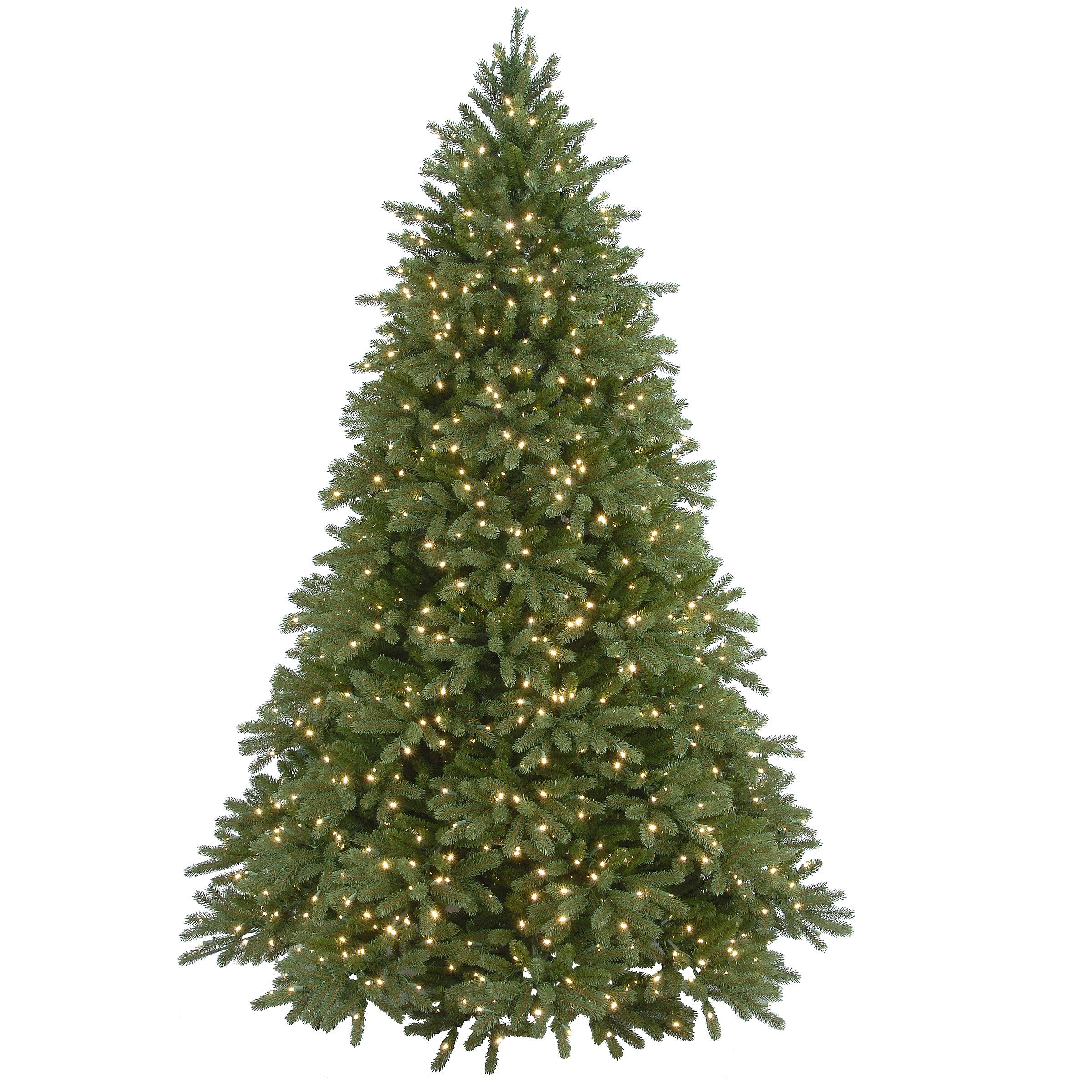 National Tree Company 7.5 ft Pre-Lit Jersey Fraser Fir Artificial Christmas Tree, 1,250 Clear Lig... | Amazon (US)