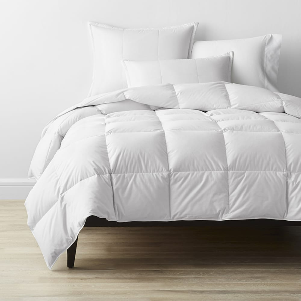 Premium Down Medium Warmth Comforter - White, Twin XL | The Company Store