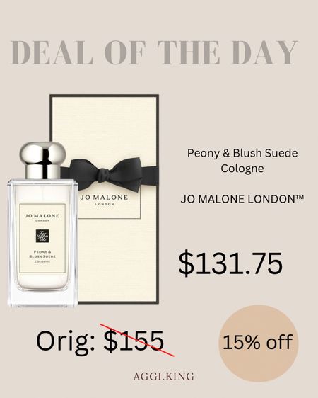 25% off select items at Nordstrom 

#sale #nordstrom # jomalone #perfume #gift #giftidea #beautysale 

#LTKsalealert #LTKGiftGuide #LTKHoliday