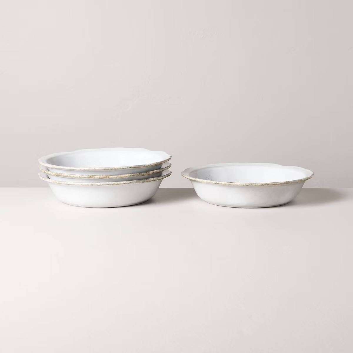 Set of 4 Carved Edge Pasta/Grain Bowls - Hearth & Hand™ with Magnolia | Target