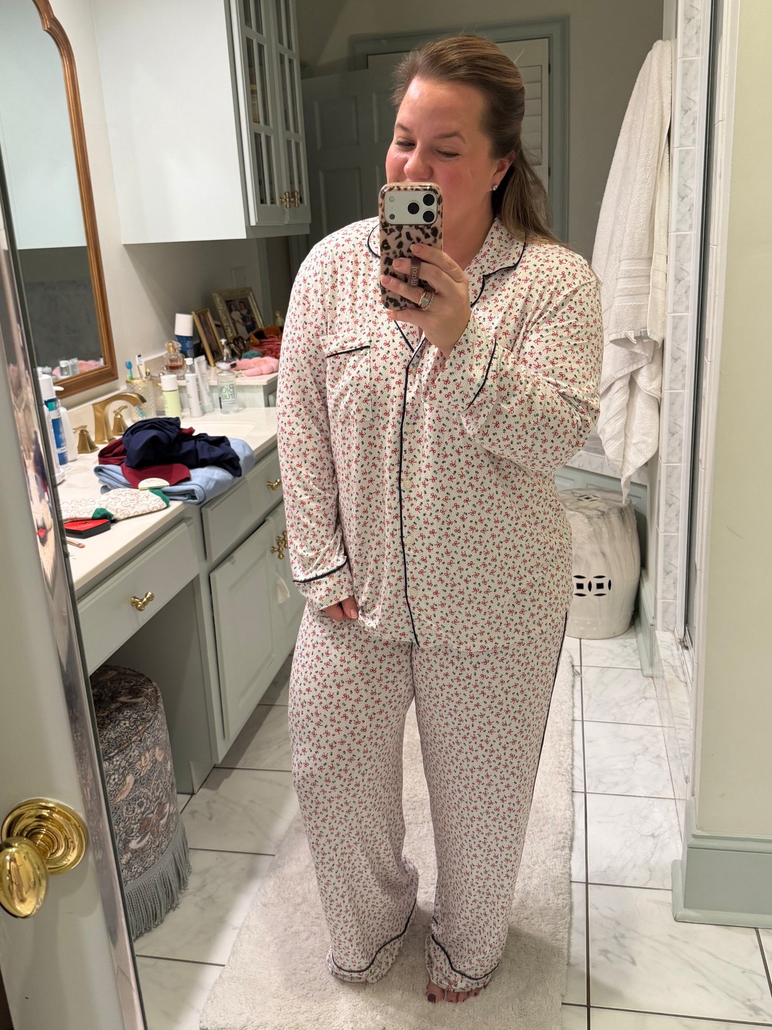 Breaking out all the Christmas PJs and these from @aerie are hands down amazing. Soft and cool, feel like designer quality for a fraction of the cost! 

#LTKHoliday #LTKFindsUnder50 #LTKSaleAlert