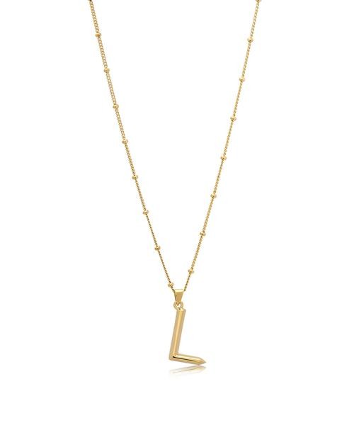L Initial Necklace | Edge of Ember Ltd