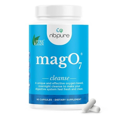 NBPure MagO7 Gentle Constipation Relief & Bloat Support Capsules - 90ct | Target