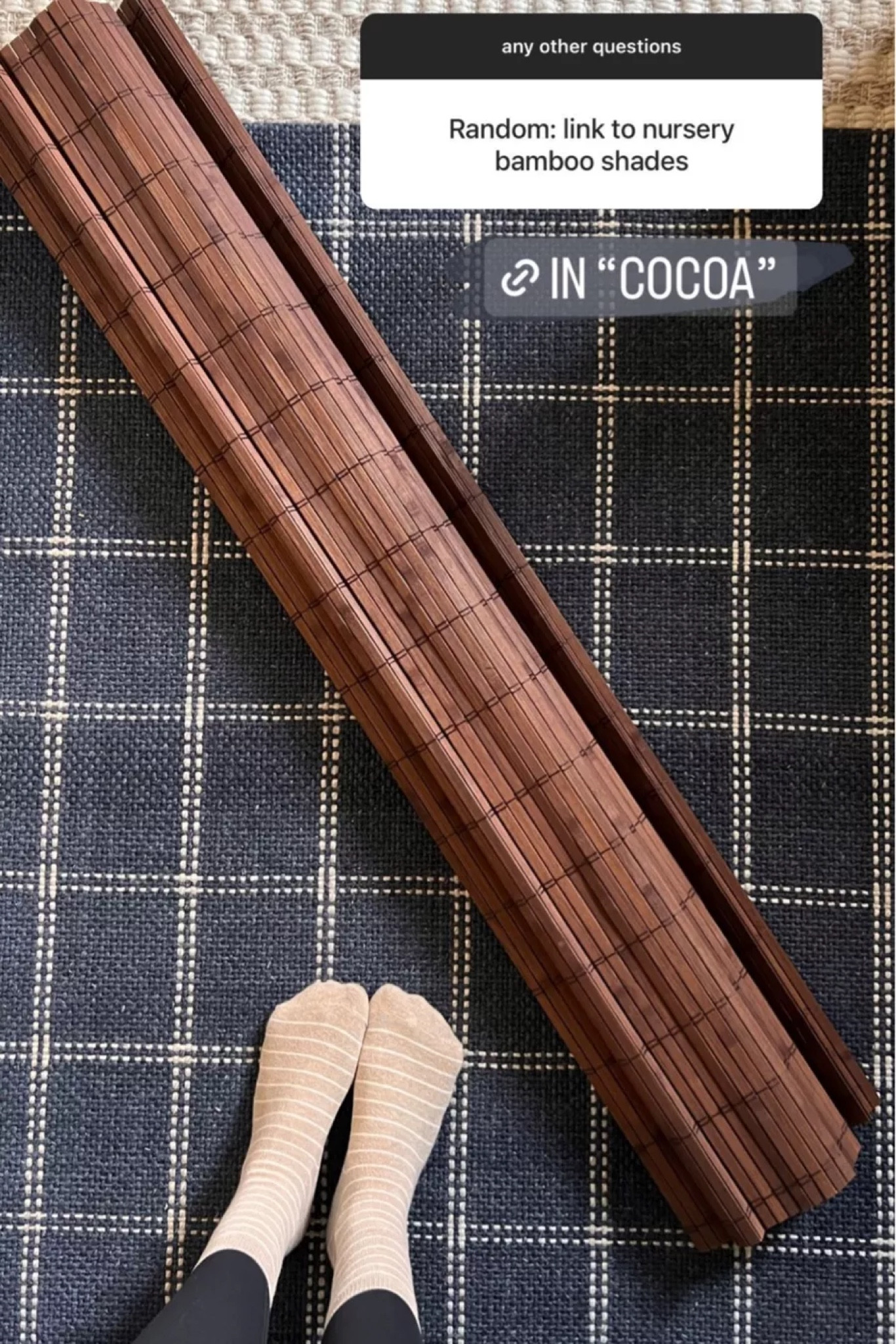 Bamboo Roman shades in the nursery from Amazon

#LTKbaby #LTKhome #LTKkids