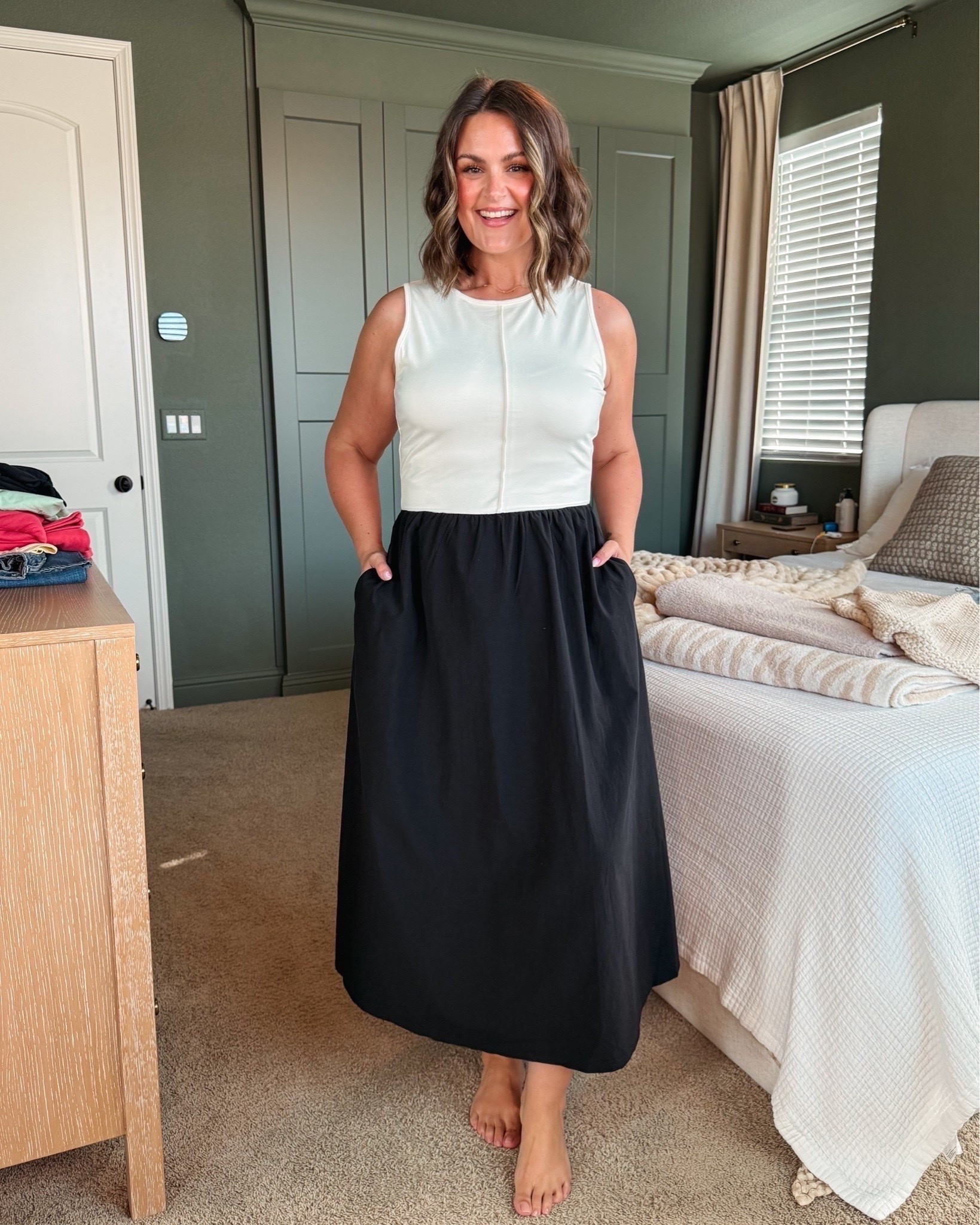 5 dresses under $50
Pink floral, large
Black & white, large
Blue print, large (need a medium)
Striped, large
Red, large

#LTKootd #LTKMidsize #LTKdayinmylife