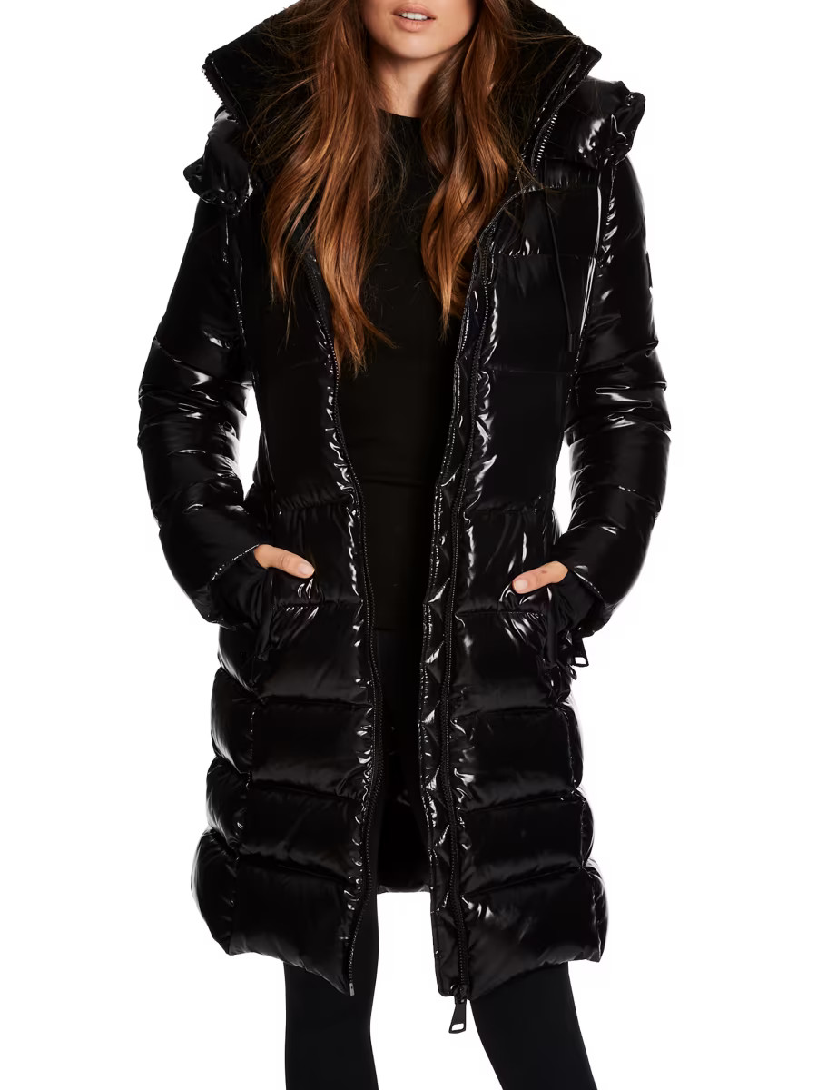 Savannah Hooded Puffer Coat | Saks Fifth Avenue