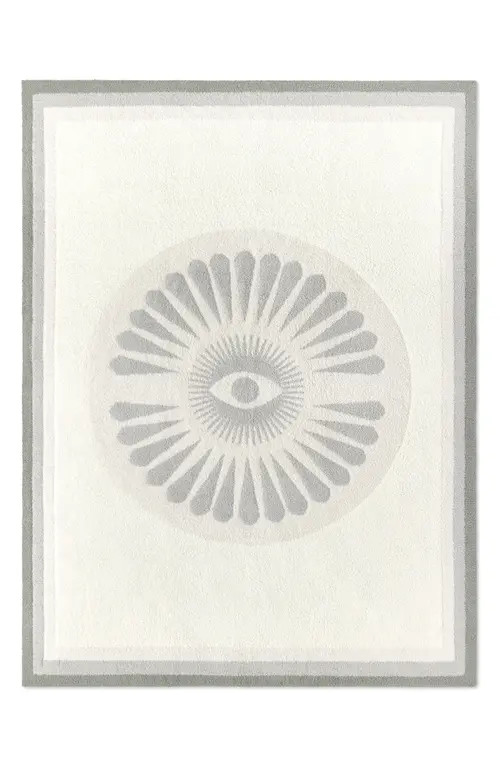 barefoot dreams Visionary CozyChic® Throw Blanket in Cream Multi at Nordstrom | Nordstrom