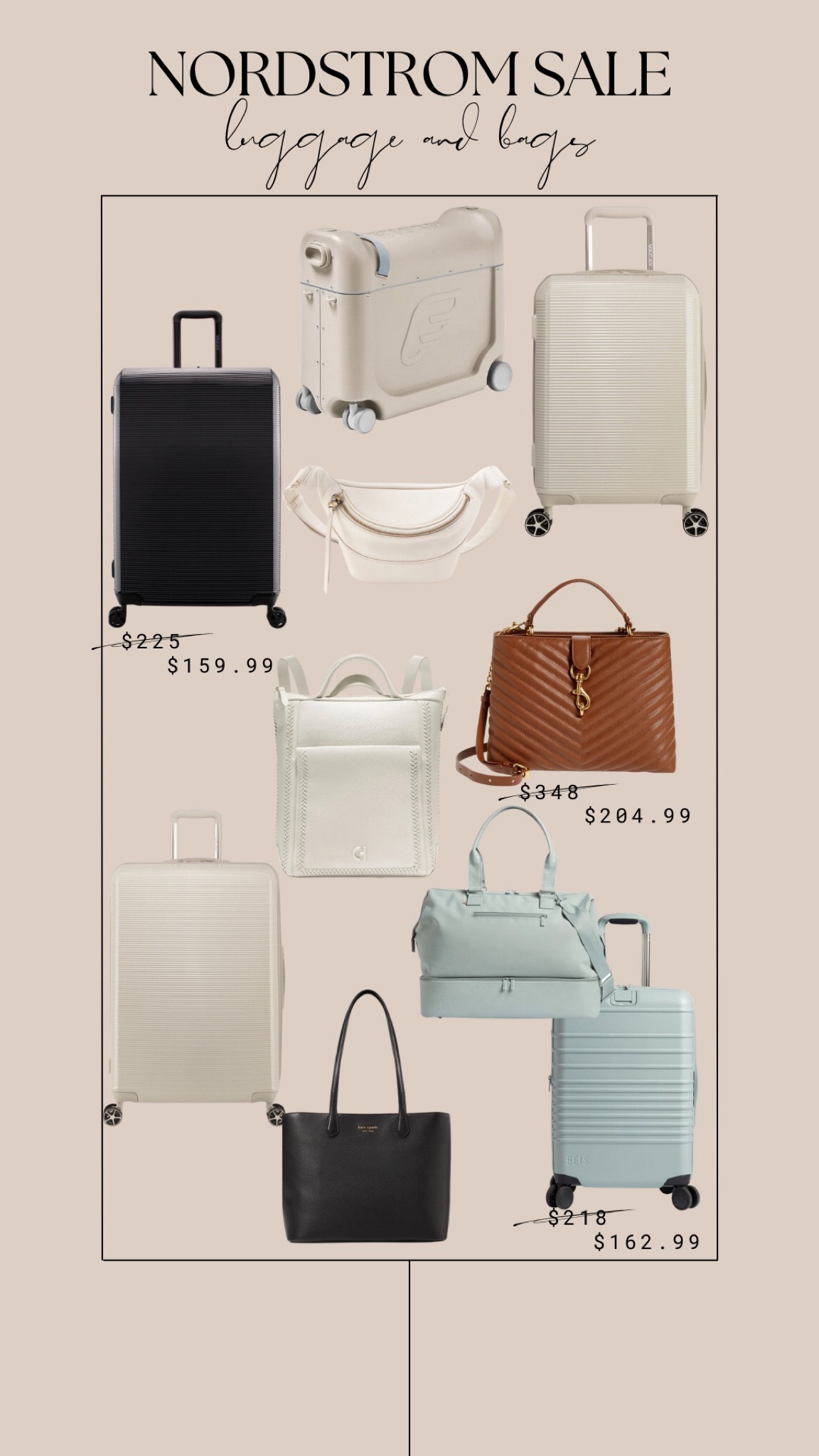 Nordstrom anniversary sale top selects! Luggage and bags 

#LTKxNSale #LTKsalealert