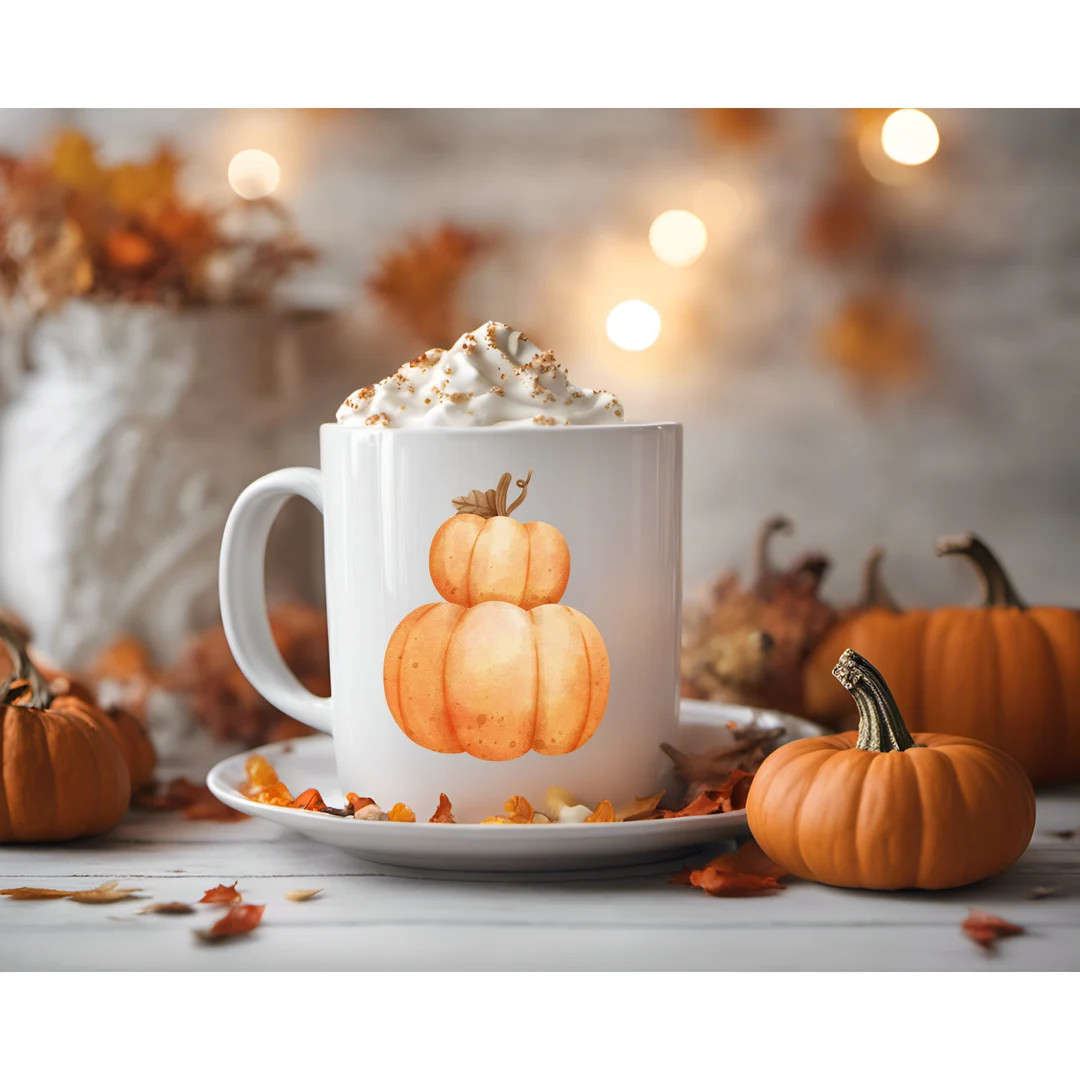 Fall Mug Pumpkin Mug Fall Coffee Mug Cozy Coffee Mug Autumn Mug Fall Decor Fall Gift Tea Mug - Et... | Etsy (US)
