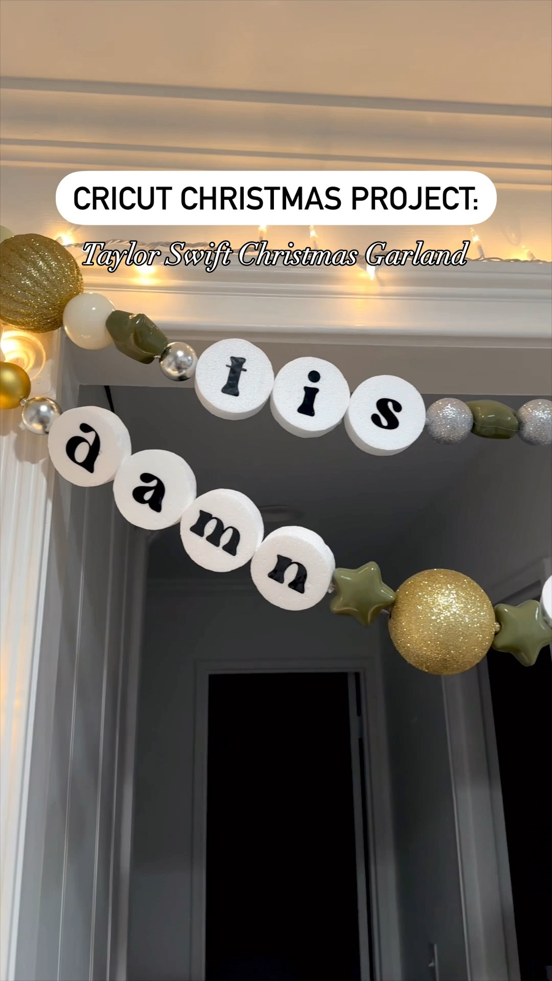 DIY holiday decor that’s Taylor Swift inspired 💫🎄 Make your own DIY garland for your home! 

#LTKHoliday #LTKSeasonal #LTKHome