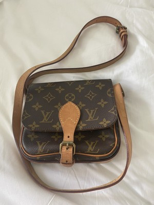 Louis Vuitton LV Crossbody bag  Mini Cartouchiere Monogram AUTHENTIC VINTAGE | eBay US