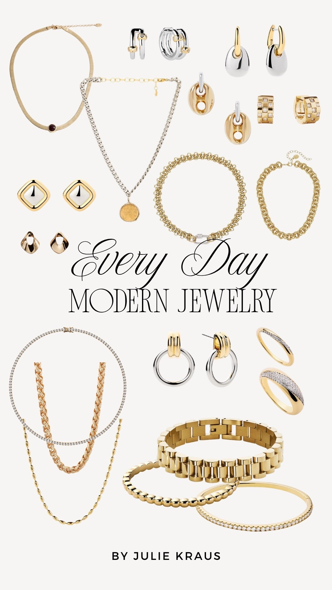 Spring jewelry update — pieces you’ll wear daily and weekly from rings to necklaces, bracelets, and earrings. I love wearing simple pieces together or on their own even for barre class!

#LTKOver40 #LTKSeasonal