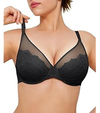 Popilush Minimizer Bras for Women Plus Size Full Coverage Lace Underwire Support Push Up Bra for ... | Amazon (US)