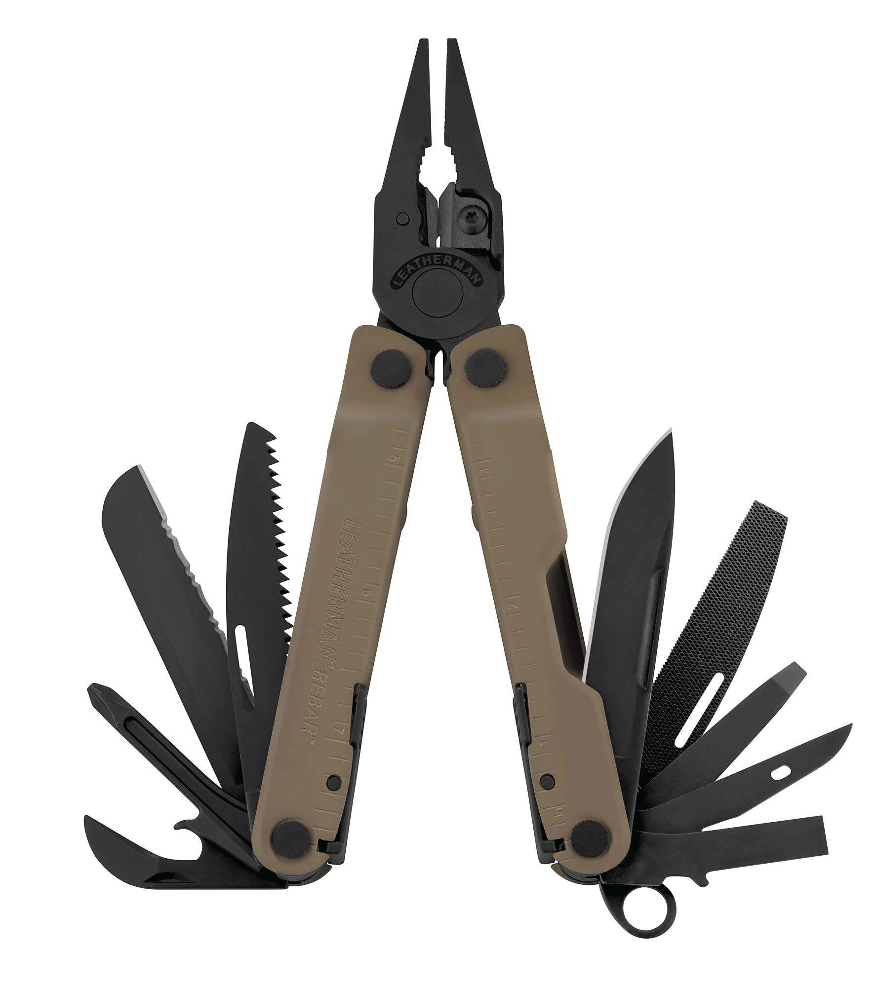 LEATHERMAN, Rebar Multitool with Premium Replaceable Wire Cutters and Saw, Coyote Tan | Amazon (US)