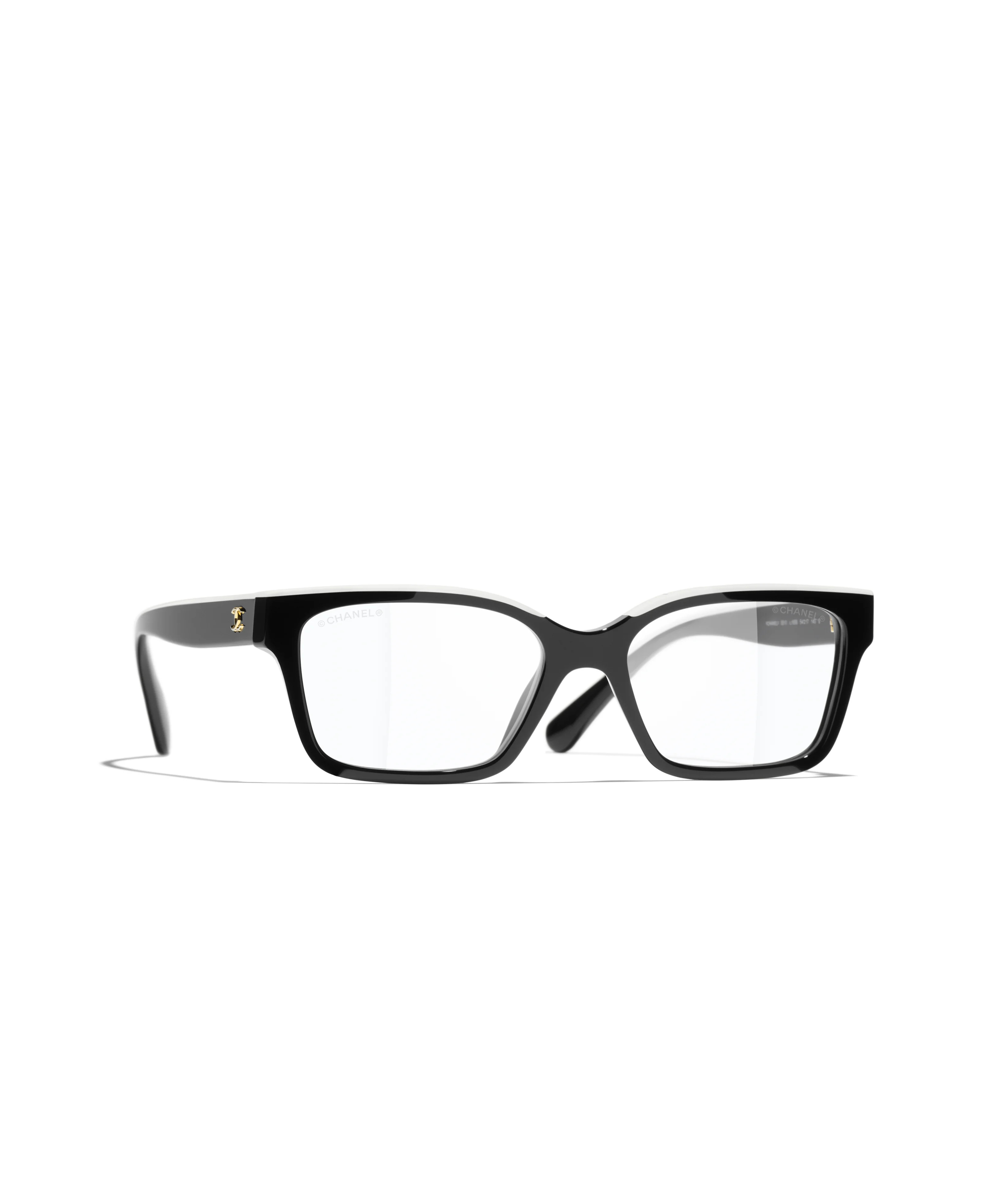 CHANEL Eyewear: Rectangle Blue Light Glasses, acetate &mdash; Fashion | CHANEL | CHANEL | Chanel, Inc. (US)