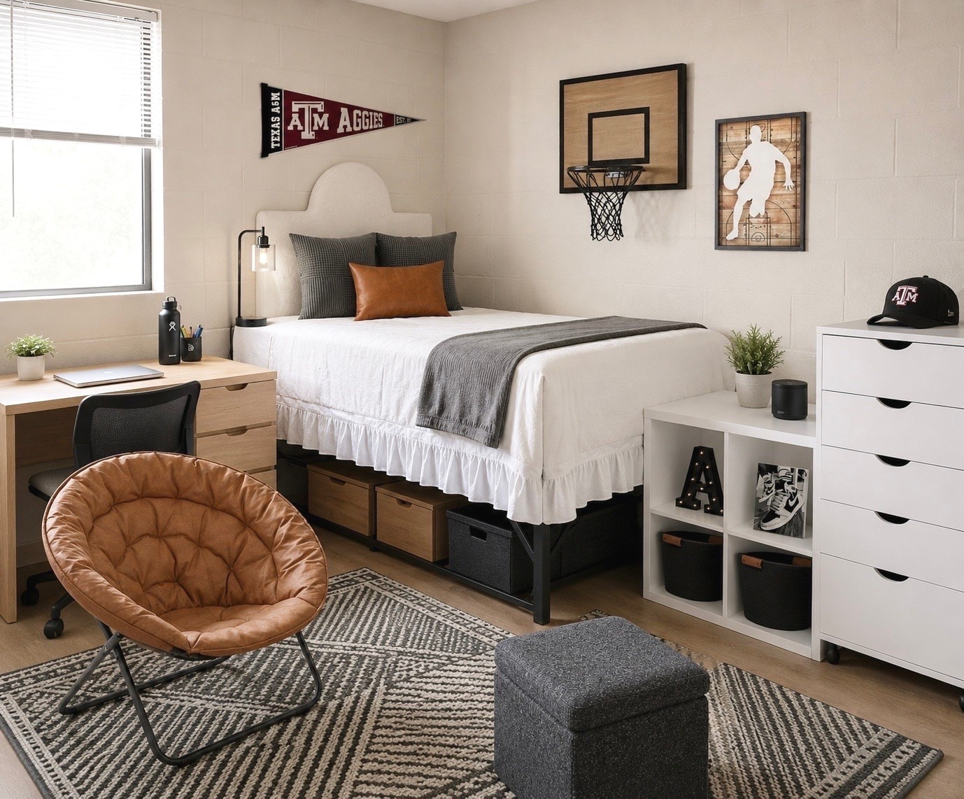 College Boy Dorm Room Ideas - Black, White, & Brown Leather 

Modern boy bedroom, back to college, college essentials, items for college, college prep, dorm decor, boy dorm, dorm seating, dorm storage, dorm organization, college apartment, Pottery Barn Teen, back to school shopping

#LTKHome