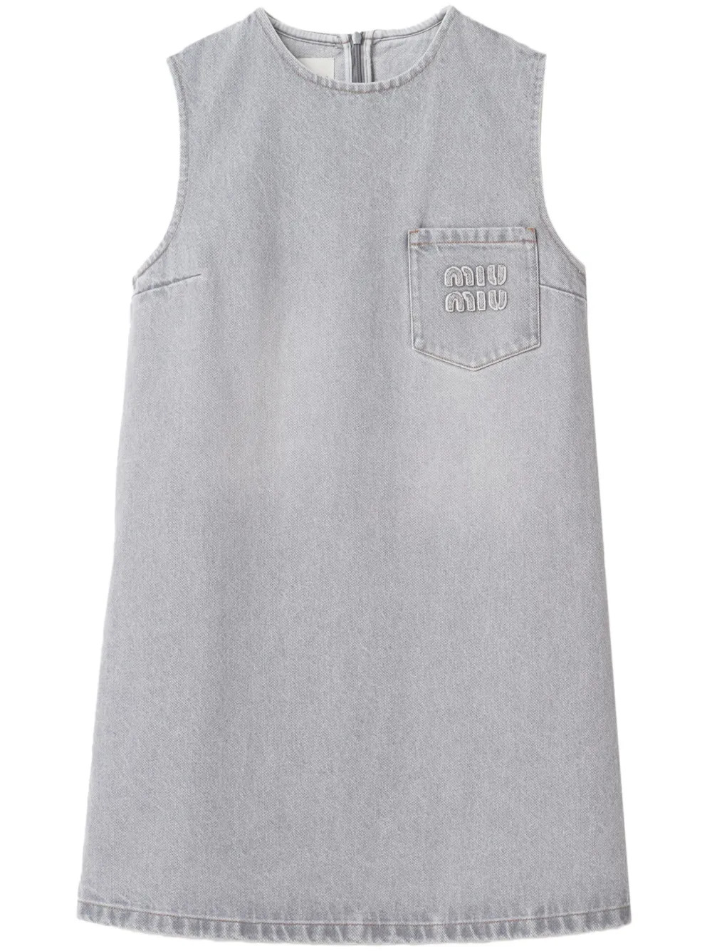 Jeanskleid mit Logo-Applikation | Farfetch Global