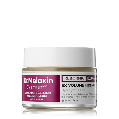 Dr.Melaxin Cemenrete Calcium Intense Firming Cream 50ml (1.69 fl oz) – Rebornic 10,000ppm, Niacinamide & Hydrolyzed Elastin, Lifting & Elasticity Face Cream for Sagging Skin | Amazon (US)