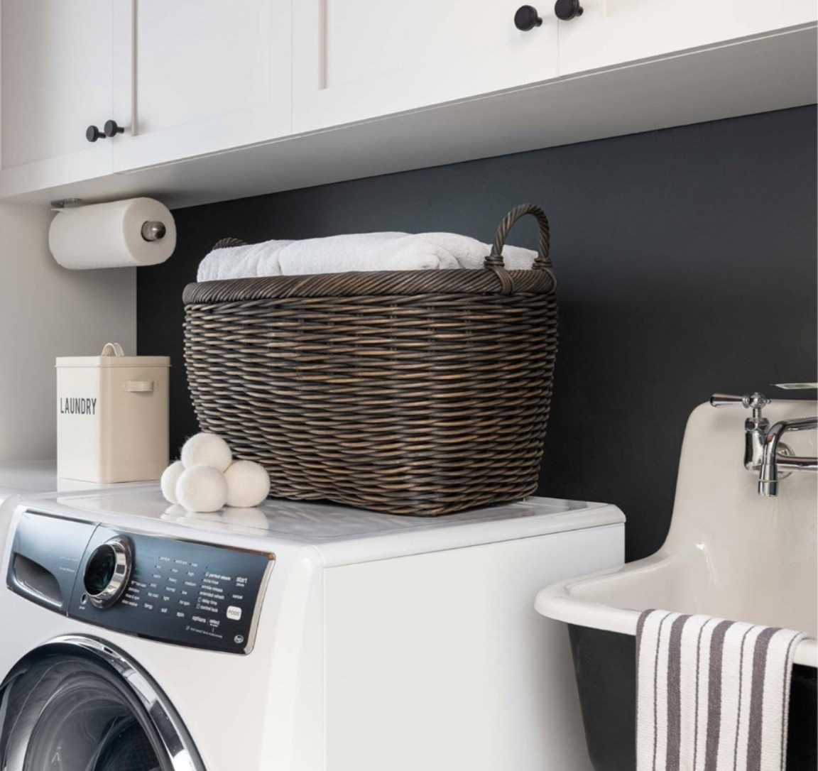 The kind of home piece that makes everyday life feel prettier. 🌿 This wicker laundry basket is perfect for cozy home decor, laundry room organization, bedroom decor, bathroom storage, and warm neutral home styling. Classic, timeless, and beautiful enough to leave out while adding that cozy collected feel to any space.

Grab yours now for the easiest cozy home upgrade. ✨

#LTKSeasonal #LTKU #LTKHome