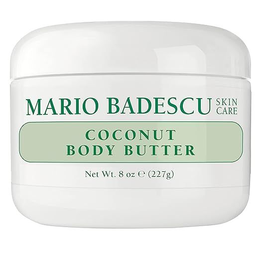 Mario Badescu Coconut Body Butter for All Skin Types | Body Moisturizer for Smooth and Radiant Sk... | Amazon (US)