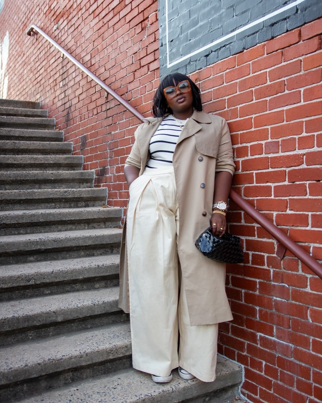 The secret to an effortless outfit? Investing in pieces that work together. A good trench coat instantly makes simple basics look more intentional.   trench coat fashion, elevated basics, fall outfit inspiration, classic wardrobe essentials, timeless style

#LTKootd #LTKSeasonal #LTKMidsize