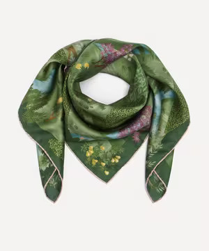 Persian Gardens 90x90 Silk Scarf | Liberty London (US)