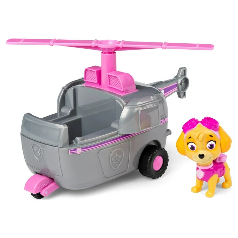 PAW Patrol, Skye’s Helicopter Vehicle with Collectible Figure, for Kids Aged 3 and Up - Walmart... | Walmart (US)