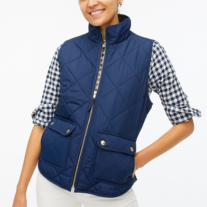 Puffer vest with snap pockets | J.Crew Factory