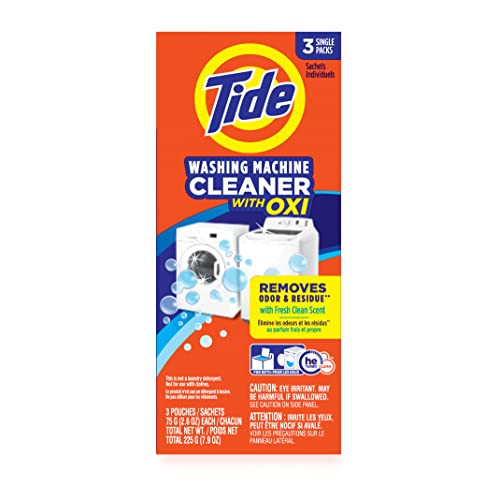 Tide Washing Machine Cleaner, Washer Machine Cleaner, Front & Top Loader Machines, 3 Count (Pack ... | Amazon (CA)