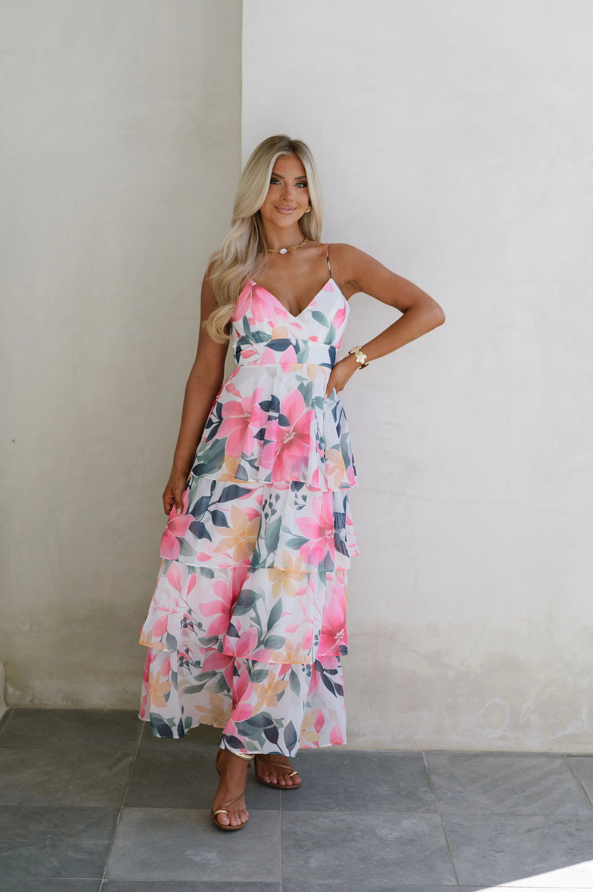 Ivy Dress-White | These Three