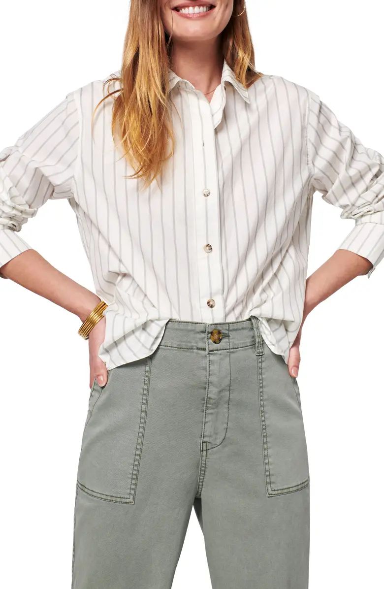 Malibu Cotton Poplin Button-Up Shirt | Nordstrom