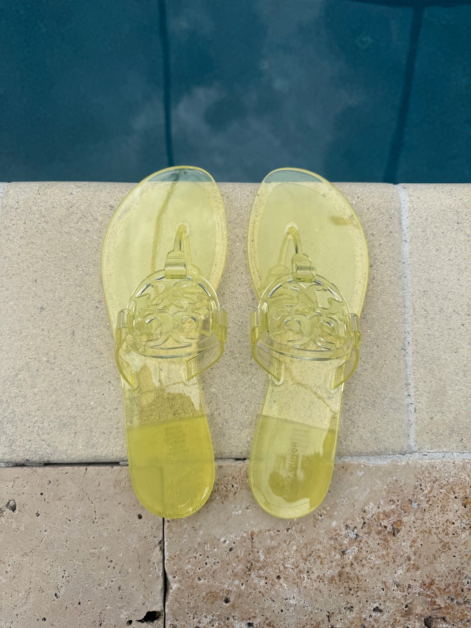 Bought these for my daughter but I may have to borrow them. Such a fun color for summer