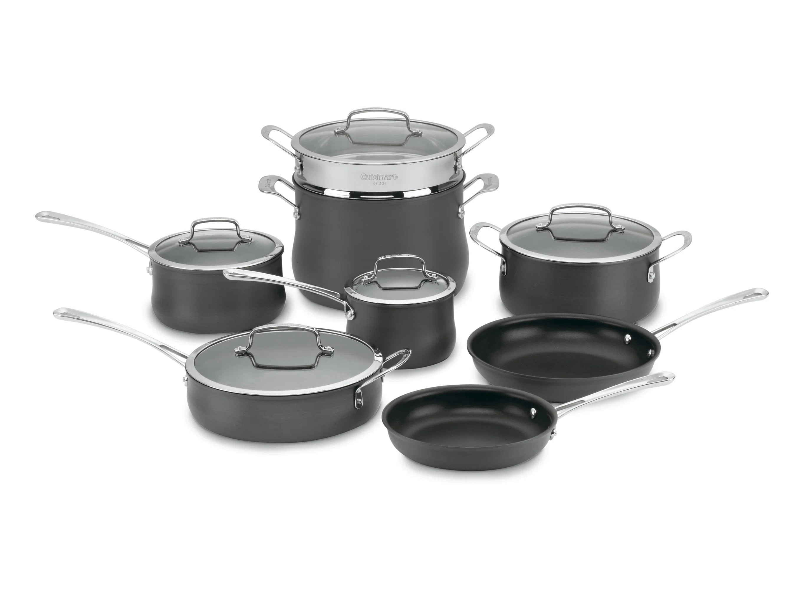 Cuisinart 13 Pieces Non Stick Hard-Anodized Cookware Set | Wayfair North America