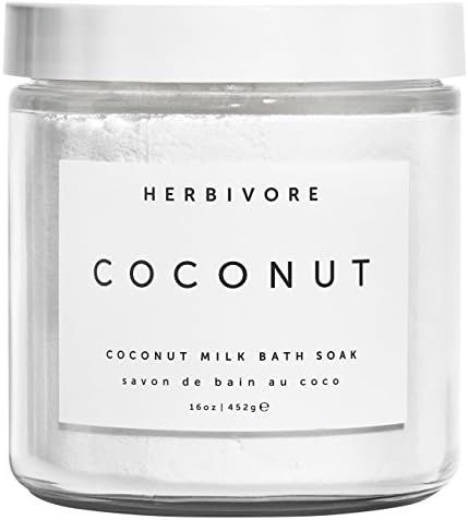 Herbivore Botanicals Coconut Milk Bath Soak – Softens Skin, Lightly Scented with Vanilla. Compl... | Amazon (US)