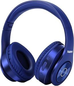 TUINYO Bluetooth Headphones Wireless, Over Ear Stereo Wireless Headset 40H Playtime with deep bas... | Amazon (US)